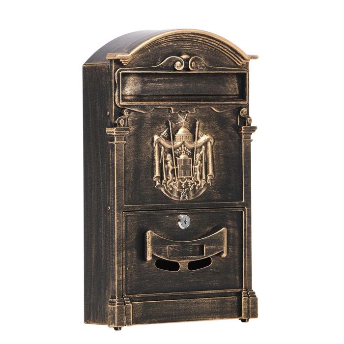 Ящик почтовый № 4010В старая бронза (4)